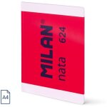 Milan - nata 624 cahier collé format a4 ligné 7mm - 48 feuilles of 95 gr / m2 - microperforé - couleur ... Milan - nata 624 cahier collé format a4 ligné 7mm - 48 feuilles of 95 gr / m2 - microperforé - couleur ...