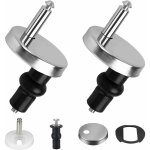 Abattant wc de toilettes  charnire fixations avec vis caoutchouc rechange, convient aux charnires ...