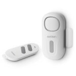 Mini - alarme avec sa tlcommande small doorguard control sirne  120 db avidsen 100022