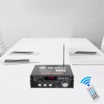 Mini amplificateur de puissance numrique bluetooth amplificateur stro hifi rcepteur audio carte sd, ...