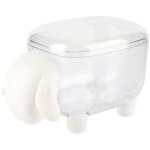 Mini bo�te de rangement pour cotons - tiges, porte - cure - dents, organisateur en forme de mouton (blanc) ...