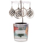 Mini bougie boules enchant�es et carrousel heart and home