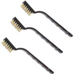 Mini brosse mtallique, 3 pcs brosses mtalliques, brosse acier inoxydable, brosse de nettoyage de fil ...
