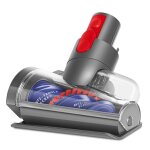 Mini brosse turbine sans cheveux compatible avec dyson v15 v11 v10 v8 v7 aspirateurs, id�al pour nettoyer ...
