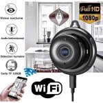 Mini cam�ra ip wifi h30 hd 1080p avec capteur de mouvement, enregistreur audio et vid�o, vision nocturne ...