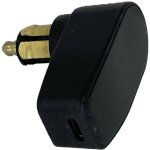 Baas - mini chargeur usb - c pour prises din4165 charge de courant max=3. 6 a 12 / 24 v Baas - mini chargeur usb - c pour prises din4165 charge de courant max=3. 6 a 12 / 24 v