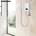Mini chauffe - eau �lectrique, chauffe - eau instantan�, chauffe - eau de douche, syst�me d'eau chaude ...