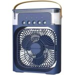 Mini climatiseur de table usb avec diffuseur d'eau, diffuseur de parfum, humidificateur, minuterie, arr�t ...