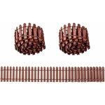 Mini clture de jardin 3 pi�ces bordure jardin bois cltures de jardin miniatures mini cloture bois clture ...