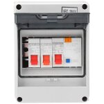 Mini disjoncteurs 2 voies pour garage, caravane, unit de consommation 40 a 30 ma rcd 2 mcb 6 a + 16 ...