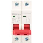 Mini - disjoncteur photovolta�que dc 2v dc 500v 63a mini disjoncteur mcb dz47 - 63z - 2p combinaison ...