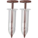 Mini distributeur de graines � semis, 2 pi�ces, �pandeur de graines portatif r�glable, semoir pour planter ...