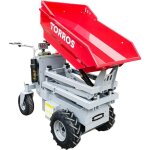 Torros ? mini dumper �lectrique 500 kg ? benne basculante hydraulique 186 l ? moteur 1000w ? autonomie ...