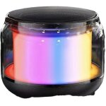 Mini enceintes bluetooth portables sans fil, appairage tws, avec lumi�res et cordon, cadeaux de no�l ...