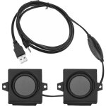 Mini enceinte d'ordinateur discr�te, petite enceinte de bureau, son st�r�o � 360�, enceinte portable ...