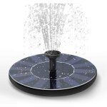 Mini fontaine solaire, kit de panneau solaire autonome pour jardin, piscine et ext�rieur