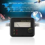Mini gsf - 9504 trouver un satellite num�rique compteur de signal portable testeur r�cepteur pour directv ...