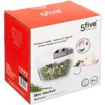 Mini hachoir manuel � fil blanc - 5five