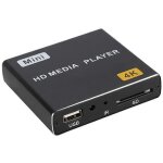 Mini lecteur multim�dia 4k avec disque dur, lecture vid�o num�rique horizontale et verticale 1080p, lecteur ...