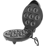 Mini machine � beignets 1000w anti - adh�sive chauffante double face �lectrique 7 beignets