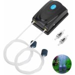 Mini pompe  air 5w pour aquarium, bulleur silencieux pour petit aquarium, avec tuyau d'air, pierre  ...