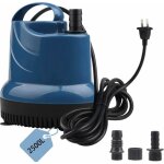 Mini pompe � eau pompe submersible 2500 l / h 40w 230v pompe vide cave hauteur de refoulement 2, 3 m ...