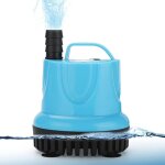 Mini pompe submersible, mini pompe de bassin ultra silencieuse, pompe  vide de cave pour jardins, aquariums, ...