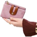 Mini portefeuille en cuir pour femme