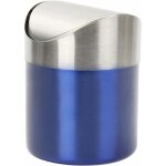 Mini poubelle de table en acier inoxydable poubelle de cuisine capacit� 1, 5 l / 0, 40 gal, 17 � 13 � ...