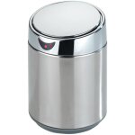 Poubelle maximex 0, 8 litre automatique chrome pour cuisine design  capteur en inox avec intrieur ...