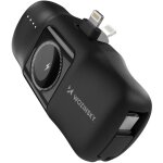 Mini powerbank 5000mah 15w chargeur iphone lightning et apple watch - noir Mini powerbank 5000mah 15w chargeur iphone lightning et apple watch - noir