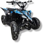 Mini quad lectrique 1000w bleu