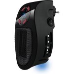 Jusch - mini radiateur lectrique cramique 1500w, lger et compact, thermostat rglable, 2 puissances, ...