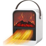 Mini radiateur soufflant  conomie chauffage soufflant effet chemine lectrique radiateur soufflant ...