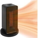 Mini radiateur soufflant � �conomie, chauffage soufflant �lectrique silencieux, radiateur c�ramique 1200 ...
