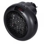 Mini radiateur soufflant �lectrique 900 w, radiateur mobile, noir