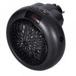 Mini radiateur soufflant �lectrique mobile 900 w (noir)