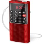 Mini radio fm de poche portable ? lecteur mp3 avec enregistreur, cl� de verrouillage, lecteur carte sd, ...