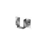 Sud bois - mini sabots de solive galvanis de 46 mm ep. 1 mm