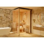 Mini - sauna intrieur finntherm naturel 119 x cm