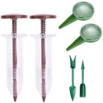 Mini semoir distributeur de graines, petit �pandeur de graines avec outils de repiquage, semoir manuel ...
