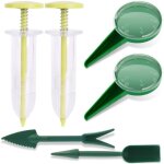 Mini semoir semences, 6 pcs mini distributeur de semences semoir semoir � main distributeur de semences ...