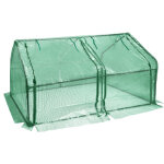Mini serre, serre  tomates avec porte enroulable, serre  tomates en film, jardin, 180 9090 cm, vert ...