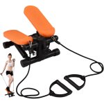 Meterk - mini stepper pour l'exercice à la maison avec bandes de résistance, capacité d'affichage lcd ... Meterk - mini stepper pour l'exercice à la maison avec bandes de résistance, capacité d'affichage lcd ...