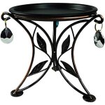 Mini support de comptoir en mtal en pot, support dcoratif pour pot de fleurs intrieur et extrieur ...