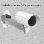 Mini support projecteur mural, charge de 3kg longueur 16 - 20cm mat�riau aluminium, pour cctv / cam�ra ...