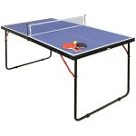 Vente - unique - mini table de ping - pong avec raquettes, balles et filet - l137 x p76 x h67 cm - denis ... Vente - unique - mini table de ping - pong avec raquettes, balles et filet - l137 x p76 x h67 cm - denis ...