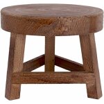 Mini tabouret en bois de 17, 8 cm, support de présentation, colonne de pot de fleurs, mini tabouret pour ... Mini tabouret en bois de 17, 8 cm, support de présentation, colonne de pot de fleurs, mini tabouret pour ...