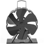 Mini ventilateur de po�le / ventilateur silencieux pour la circulation de la chaleur / ventilateur de ...