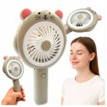Mini ventilateur portable, souris pliable sans fil, usb